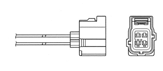 Obrázok Lambda sonda NGK  6396