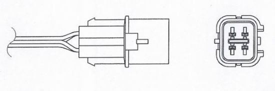 Obrázok Lambda sonda NGK  1348