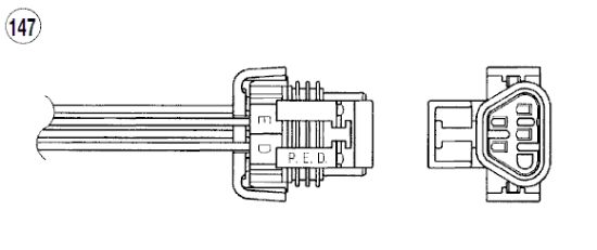 Obrázok Lambda sonda NGK  96012