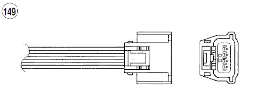 Obrázok Lambda sonda NGK  90848