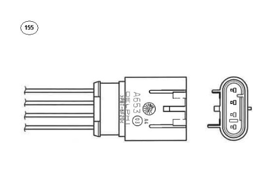 Obrázok Lambda sonda NGK  93884