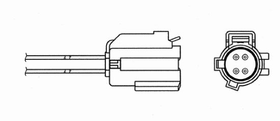 Obrázok Lambda sonda NGK  90539