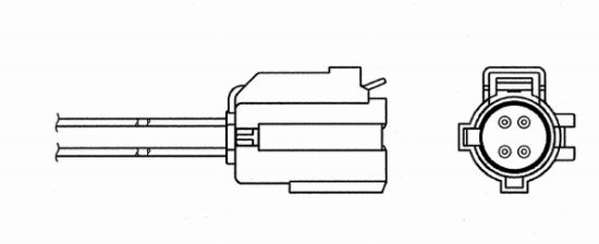 Obrázok Lambda sonda NGK  6385