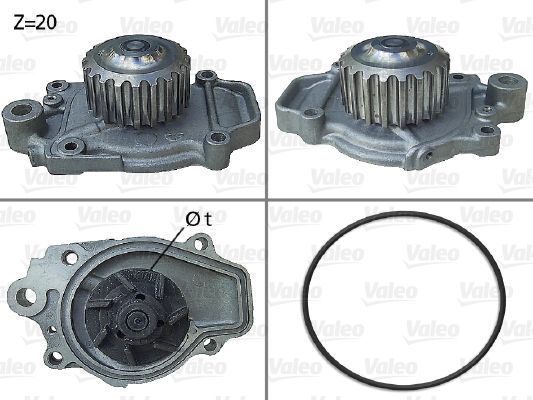 Obrázok Vodné čerpadlo, chladenie motora VALEO  506028