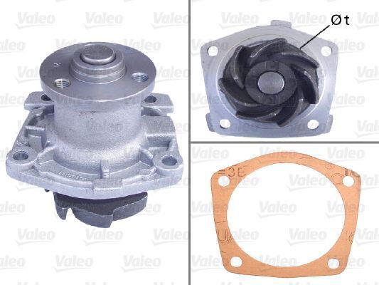 Obrázok Vodné čerpadlo, chladenie motora VALEO  506063