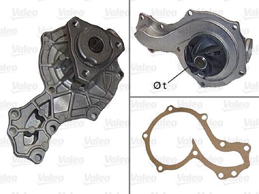 Obrázok Vodné čerpadlo, chladenie motora VALEO  506066