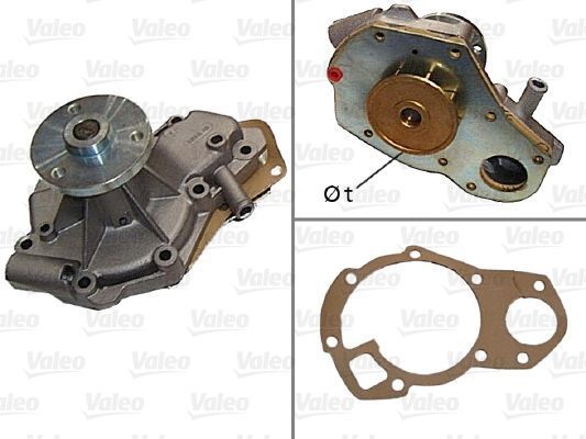 Obrázok Vodné čerpadlo, chladenie motora VALEO  506073