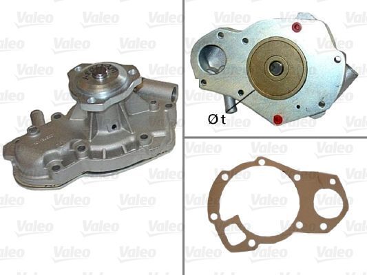 Obrázok Vodné čerpadlo, chladenie motora VALEO  506086