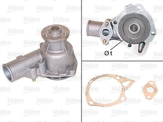 Obrázok Vodné čerpadlo, chladenie motora VALEO  506098