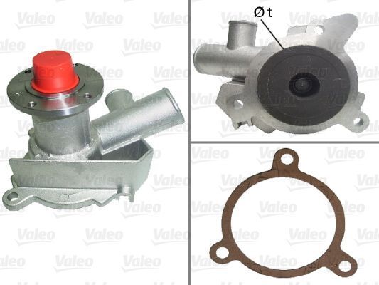 Obrázok Vodné čerpadlo, chladenie motora VALEO  506141