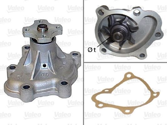 Obrázok Vodné čerpadlo, chladenie motora VALEO  506153