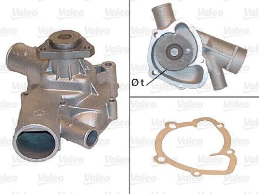Obrázok Vodné čerpadlo, chladenie motora VALEO  506186