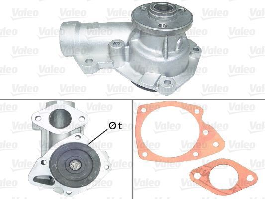 Obrázok Vodné čerpadlo, chladenie motora VALEO  506383