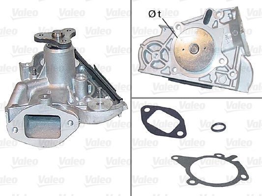 Obrázok Vodné čerpadlo, chladenie motora VALEO  506401