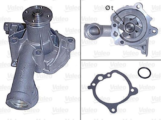 Obrázok Vodné čerpadlo, chladenie motora VALEO  506404
