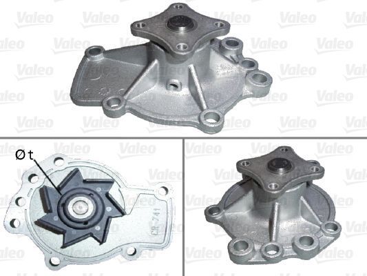 Obrázok Vodné čerpadlo, chladenie motora VALEO  506437