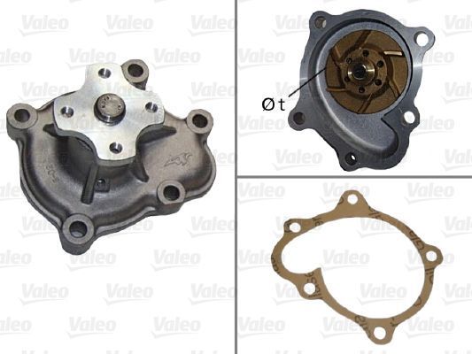 Obrázok Vodné čerpadlo, chladenie motora VALEO  506483