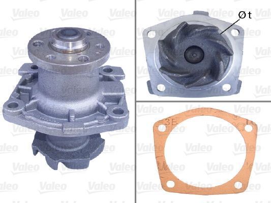 Obrázok Vodné čerpadlo, chladenie motora VALEO  506508