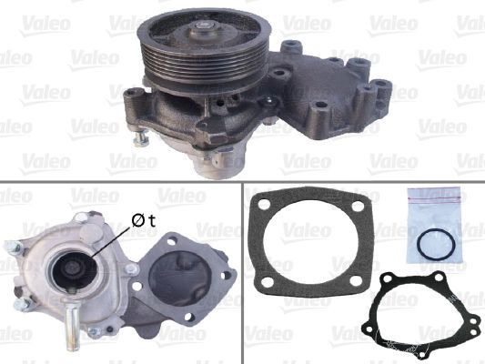 Obrázok Vodné čerpadlo, chladenie motora VALEO  506563