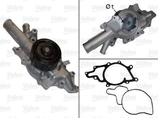 Obrázok Vodné čerpadlo, chladenie motora VALEO  506676