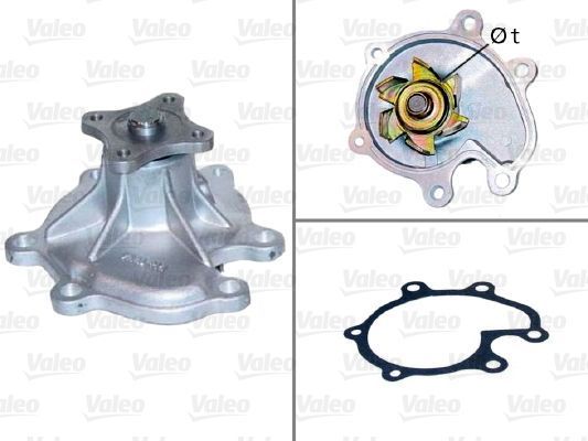 Obrázok Vodné čerpadlo, chladenie motora VALEO  506682