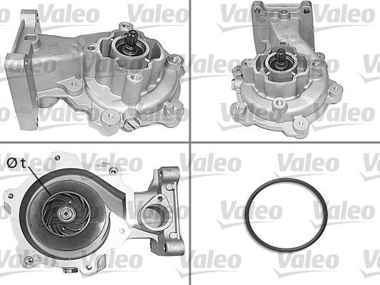 Obrázok Vodné čerpadlo, chladenie motora VALEO  506693