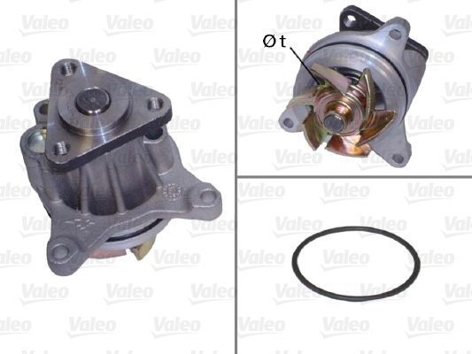 Obrázok Vodné čerpadlo, chladenie motora VALEO  506694