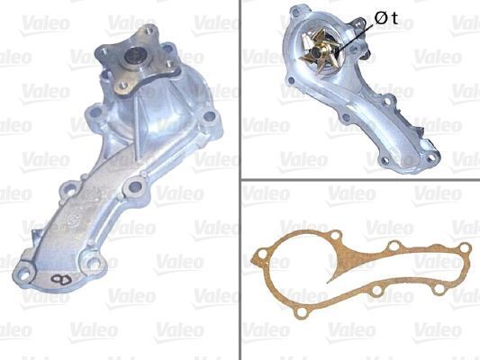 Obrázok Vodné čerpadlo, chladenie motora VALEO  506705