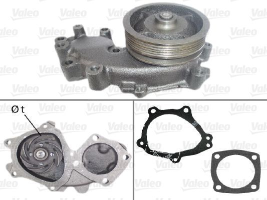 Obrázok Vodné čerpadlo, chladenie motora VALEO  506722