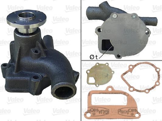 Obrázok Vodné čerpadlo, chladenie motora VALEO  506779