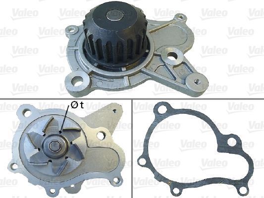 Obrázok Vodné čerpadlo, chladenie motora VALEO  506814