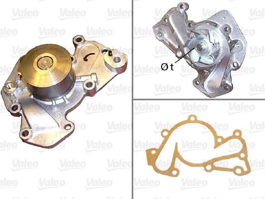 Obrázok Vodné čerpadlo, chladenie motora VALEO  506819