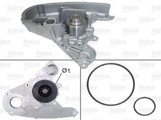 Obrázok Vodné čerpadlo, chladenie motora VALEO  506864