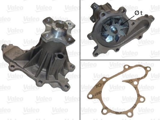 Obrázok Vodné čerpadlo, chladenie motora VALEO  506927