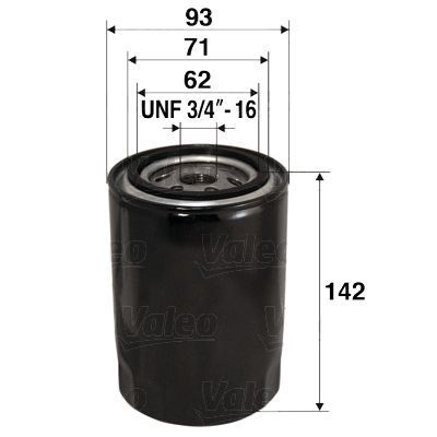 Obrázok Olejový filter VALEO  586024
