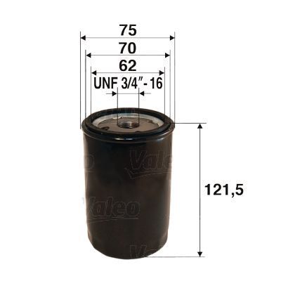 Obrázok Olejový filter VALEO  586030