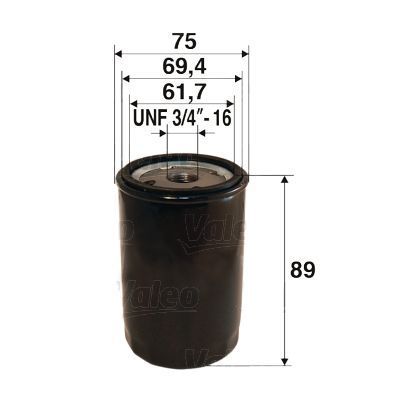 Obrázok Olejový filter VALEO  586053