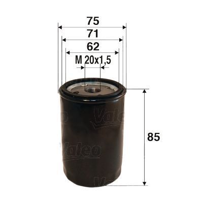 Obrázok Olejový filter VALEO  586079
