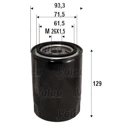 Obrázok Olejový filter VALEO  586095