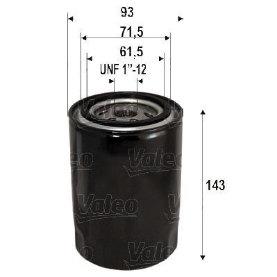 Obrázok Olejový filter VALEO  586105