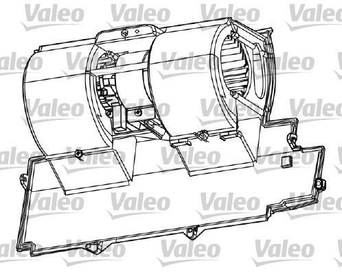 Obrázok Vnútorný ventilátor VALEO  698511