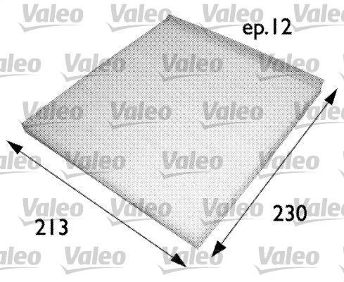 Obrázok Filter vnútorného priestoru VALEO  ESSENTIAL 698691