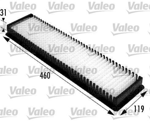 Obrázok Filter vnútorného priestoru VALEO  ESSENTIAL 698724