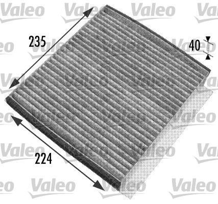 Obrázok Filter vnútorného priestoru VALEO  PROTECT 698778