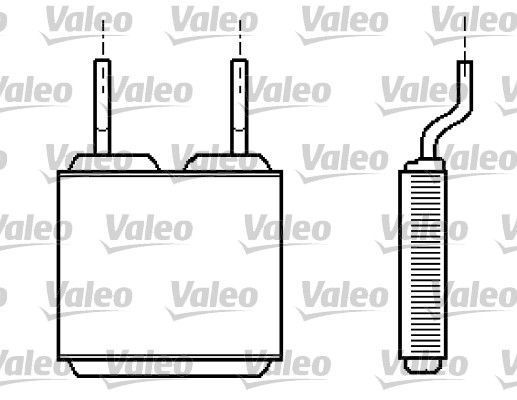 Obrázok Výmenník tepla vnútorného kúrenia VALEO  812149