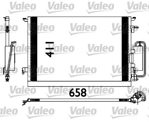 Obrázok Kondenzátor klimatizácie VALEO  817647