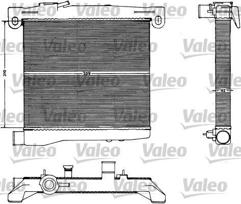 Obrázok Chladič motora VALEO  883428