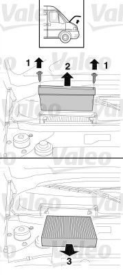 Obrázok Filter vnútorného priestoru VALEO CLIMFILTER COMFORT 716030