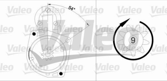 Obrázok żtartér VALEO  RE-GEN REMANUFACTURED 436021