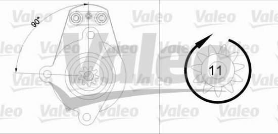 Obrázok żtartér VALEO  RE-GEN REMANUFACTURED 455616